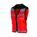 Equisafety Air Waistcoat Plain Red additional 2