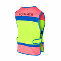 Equisafety Hi Vis Riding Waistcoat Pink/Yellow additional 2