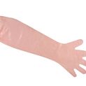 50 x Orange Disposable Arm Length Gloves additional 1