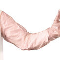 50 x Orange Disposable Arm Length Gloves additional 2