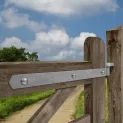 Eliza Tinsley Adjustable Field Gate Hinge Set Double Strap 12" Galvanised additional 2