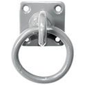 Perry Equestrian 50mm x 50mm No.550/PP Perry Equestrian Swivel Tie Ring on Plate - Pack of 2 additional 4