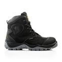 Buckler BSH012BK S3 Black Leather Safety Lace Boot with Ankle Protection additional 1