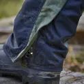Betacraft Men's ISO940 Black/Moss Eco Waterproof Over Trousers additional 4