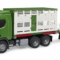 Bruder Scania Super 560R Cattle Transportation Truck with 1 Cow 1:16 additional 1