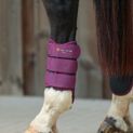 Equilibrium Tri-Zone Brushing Boots Black/Plum additional 3