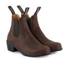 Blundstone 1673 Antique Brown Ladies Leather Chelsea Heel Boots additional 1