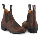 Blundstone 1673 Antique Brown Ladies Leather Chelsea Heel Boots additional 7