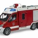 Bruder MB Sprinter Fire Service Rescue Vehicle + Light & Sound Module 1:16 additional 1