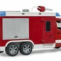 Bruder MB Sprinter Fire Service Rescue Vehicle + Light & Sound Module 1:16 additional 3