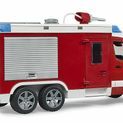 Bruder MB Sprinter Fire Service Rescue Vehicle + Light &amp; Sound Module 1:16 additional 3