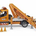Bruder MB Sprinter with Work Platform + Light &amp; Sound Module 1:16 additional 2