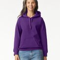 Gildan Softstyle Midweight Pullover Hood - Purple additional 1