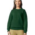 Gildan Softstyle Midweight Sweatshirt - Forest Green additional 2