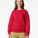 Gildan Softstyle Midweight Sweatshirt - Red additional 1