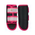 Equilibrium Tri-Zone Brushing Boots Black/Fluorescent Pink additional 1