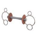 Beris 3 Ring Hard Comfort Bar Snaffle Bit additional 1