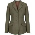 Equetech Clydon Tweed Ladies Jacket Green Herringbone additional 1