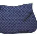 Equi-Sential Cotton Quilted Saddle Cloth Navy additional 2