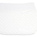 Equi-Sential Cotton Quilted Saddle Cloth White additional 2