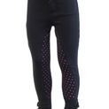 Equi-sential Junior Spotty Jodhpurs Navy/Azalea additional 1