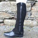 Equisential Suede Half Chaps Child Black additional 2