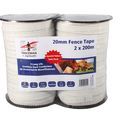 200m Fenceman Standard Tape White additional 2