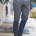 Equetech Mens Kingham Breeches Grey additional 1