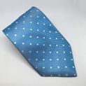 Equetech Polka Dot Show Tie Light Blue/White additional 1