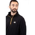 Caterpillar Cat Microfleece Quarter Zip Black/Yellow additional 6