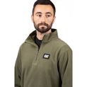 Caterpillar Cat Microfleece Quarter Zip Chive additional 5