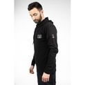 Caterpillar Hooded Long Sleeve Tee Black additional 3