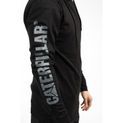 Caterpillar Hooded Long Sleeve Tee Black additional 7