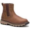 Caterpillar Pelton Safety Boot Dark Beige Brown additional 1
