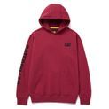 Caterpillar Trademark Banner Hooded Sweatshirt Brick additional 5