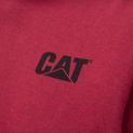 Caterpillar Trademark Banner Hooded Sweatshirt Brick additional 7
