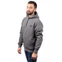 Caterpillar Trademark Banner Hooded Sweatshirt Dark Grey additional 3