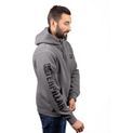 Caterpillar Trademark Banner Hooded Sweatshirt Dark Grey additional 4