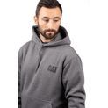 Caterpillar Trademark Banner Hooded Sweatshirt Dark Grey additional 5