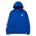 Caterpillar Trademark Banner Hooded Sweatshirt Memphis Blue additional 5