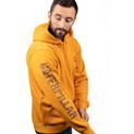 Caterpillar Trademark Banner Hooded Sweatshirt Yellow additional 4