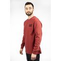 Caterpillar Trademark Banner Long Sleeve T-Shirt Brick additional 3