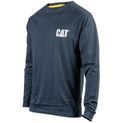 Caterpillar Trademark Banner Long Sleeve T-Shirt Dark Marine additional 4