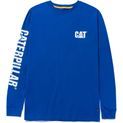 Caterpillar Trademark Banner Long Sleeve T-Shirt Memphis Blue additional 1