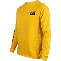 Caterpillar Trademark Banner Long Sleeve T-Shirt Yellow additional 4