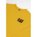 Caterpillar Trademark Banner Long Sleeve T-Shirt Yellow additional 5