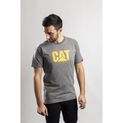 Caterpillar Trademark Logo T-Shirt Dark Heather Grey additional 1