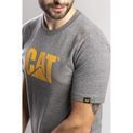 Caterpillar Trademark Logo T-Shirt Dark Heather Grey additional 5
