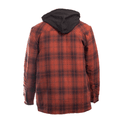 Dickies Fleece Hood Flannel Shirt Jacket Brick additional 5
