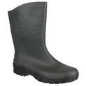 Dunlop Dee Calf Length Wellington Dark Green additional 1